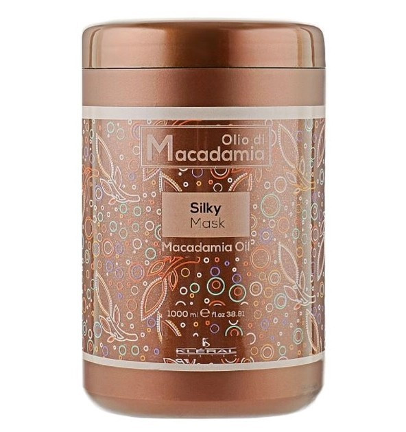 Маска-шовк для волосся з олією макадамії Kleral System Olio Di Macadamia Silky Mask 1000 мл.