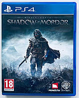 Middle-Earth Shadow of Mordor, Б/У, русские субтитры - диск для PlayStation 4