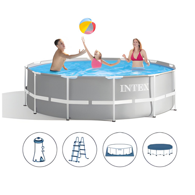 Каркасные Бассейны для Детей,Уличные Бассейны для Дачи Intex 427x107 См ...