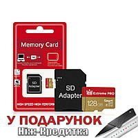 Карта памяти MicroSD 128GB Extreme Pro TF карта класс 10
