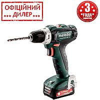 Аккумуляторный шуруповерт Metabo PowerMaxx BS 12 (12 В, 2 А/ч, двухскоростной)