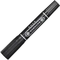 Маркер двосторонній перманентний (3 мм, 4 мм, чорний) Chenyun ВК-150