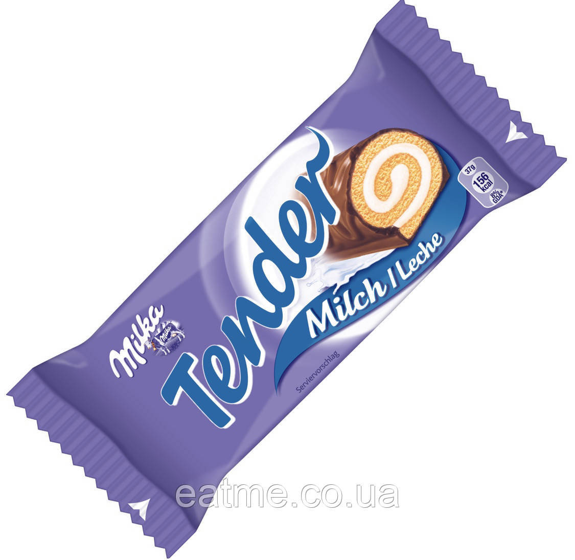 Milka Tender Бисквиты со сливочной начинкой в молочном шоколаде 148g - фото 2 - id-p1878043222