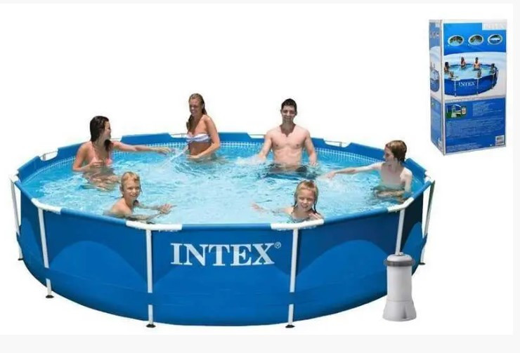 Басейн каркасний Intex 28212, фільтр 366 x 76 см 6503 л, фото 1