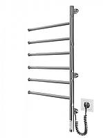 Рушникосушка Mario електрична Веєр-І, 800x445x55мм, таймер-регулятор, нерж.сталь, хром Baumar - Порадуй Себе