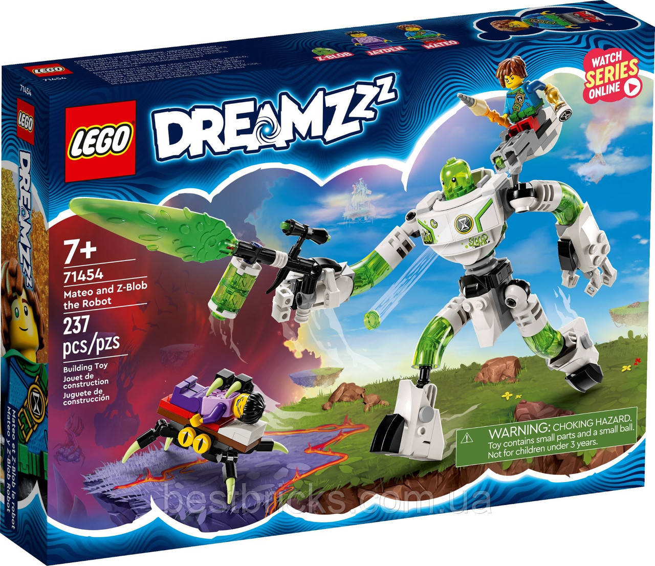 Lego Dreamzz Матео та робот Z-Blob 71454