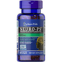 Натуральная добавка Puritan's Pride Neuro-Ps (Phosphatidylserine) 100 mg, 60 капсул