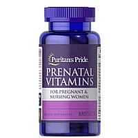 Витамины и минералы Puritan's Pride Prenatal Vitamins, 100 каплет