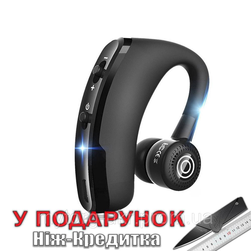 Гарнітура Bluetooth V9 для Android iPhone Samsung Huawei LG HTC  Чорний