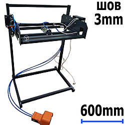 Імпульсний надконвеєрний зварювач 60 см Шов 3 мм Підлоговий спайник для транспортера Пайщик для конвеєра 600