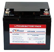 LiFePO4 акумулятор LFP12-50 CSPower (12.8В, 50 А*год, 640 Вт)