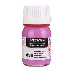 Барвник для кросівок Tarrago Sneakers Paint 25 мл колір яскраво-пурпуровий (458)
