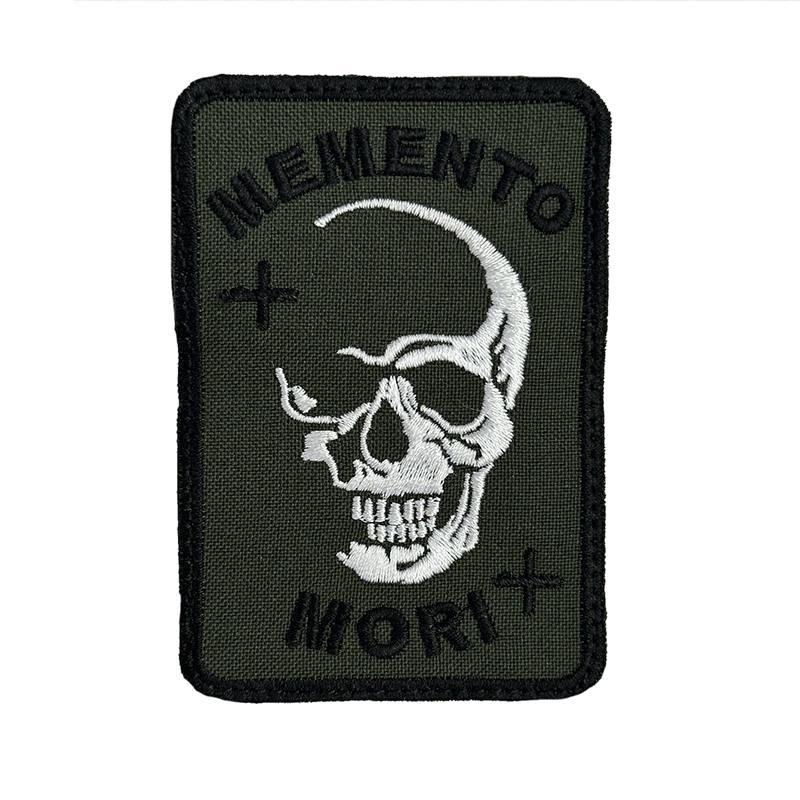 Шеврон нашивка на липучці Memento Mori