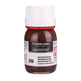 Барвник для кросівок Tarrago Sneakers Paint 25 мл колір середньо-коричневий (39)