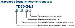 Циркуляційний насос TD50-15/2SWHC (380V) VARNA потужність 1500 Вт, мах.напір 20 м, об'ємна подача 25 м³/ч, фото 6