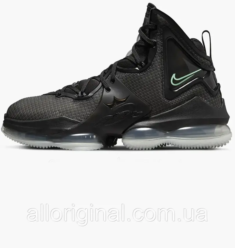 AllOriginal com ua Кросівки Nike Lebron Xix Black Green Glow Black Cz0203-003 РОЗМІРИ ЗАПИТУЙТЕ, фото 1