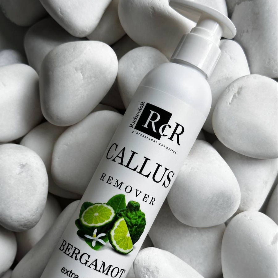 RichcoloR Callus remover (кислотний засіб для педикюру) Bergamot, 250 мл, фото 1