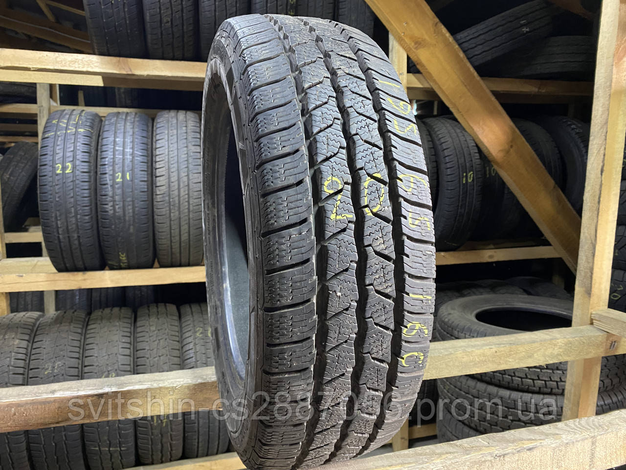 Розпаровка зима 195/65R16C Continental VanContact Winter 9+мм 20рік, фото 1
