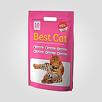 Наполнитель BEST CAT силикалевый, PINK FLOWERS 10л