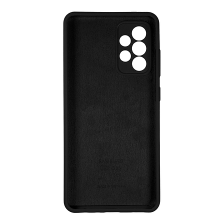 Чохол Silicone Case Premium для Samsung Galaxy A53 Black, фото 3