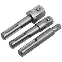 Набор инструментов Толсен, адапторы переходники SDS PLUS 1/2"/3/8"/1/4" (3 шт), Tolsen