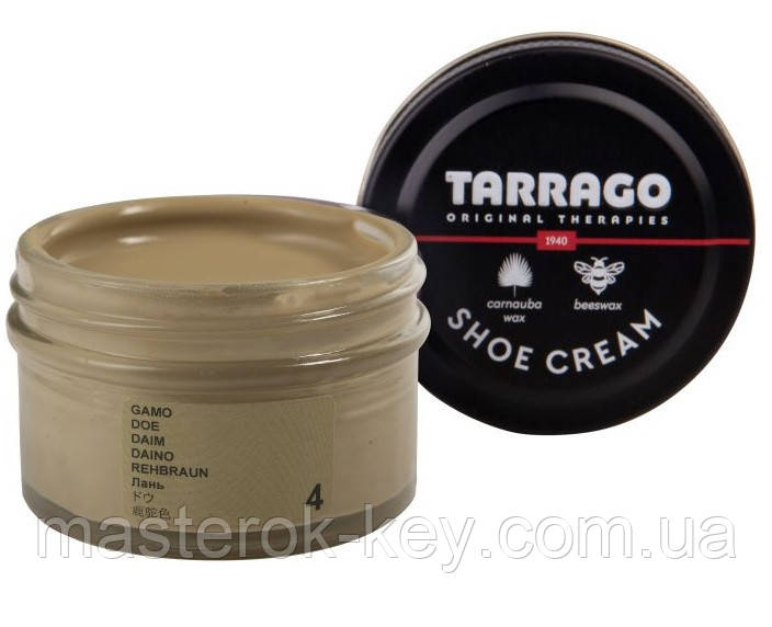 Крем для гладкой кожи Tarrago Shoe Cream 50 мл цвет бежево-коричневый (04) - фото 1 - id-p633444420