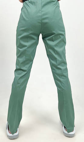 Жіночі медичні штани з кишенями олива, фото 2