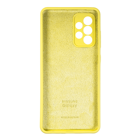Чохол Silicone Case Premium для Samsung Galaxy A73 Lemonade, фото 2