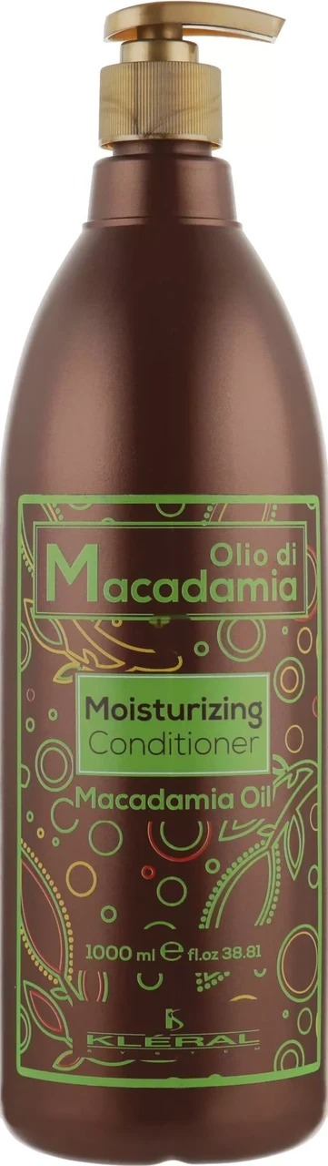 Зволожуючий кондиціонер для волосся Kleral System Olio Di Macadamia Moisturizing Conditioner 1000 мл.