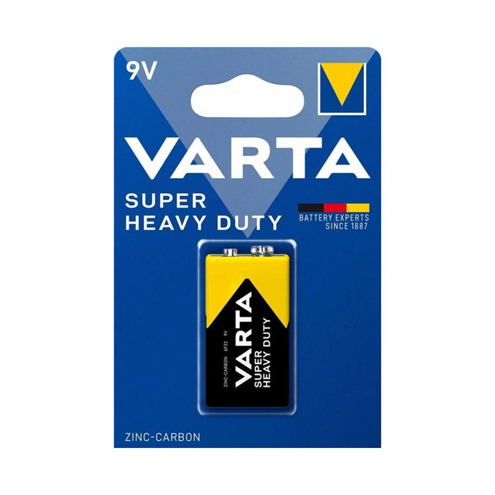 Батарейка 9v (6F22) Varta Super Heavy Duty (Блістер)