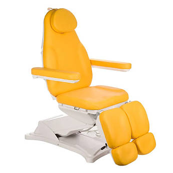 Професійне крісло педикюрне Modena Pedi (3 мотори), помаранчева
