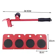 Транспортер на роликах для перенесення та підняття переміщення меблів до 150 кг MOVING HELPERS, фото 10