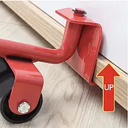 Транспортер на роликах для перенесення та підняття переміщення меблів до 150 кг MOVING HELPERS, фото 5