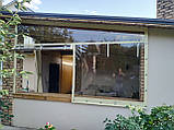 М'які гнучкі,прозорі ,комбіновані вікна для альтаки  ,гнучке скло штори пвх, фото 5