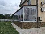 М'які гнучкі,прозорі ,комбіновані вікна для альтаки  ,гнучке скло штори пвх, фото 6