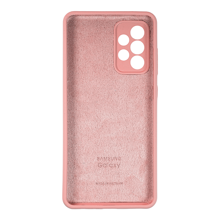 Чохол Silicone Case Premium для Samsung Galaxy A53 Pink, фото 3