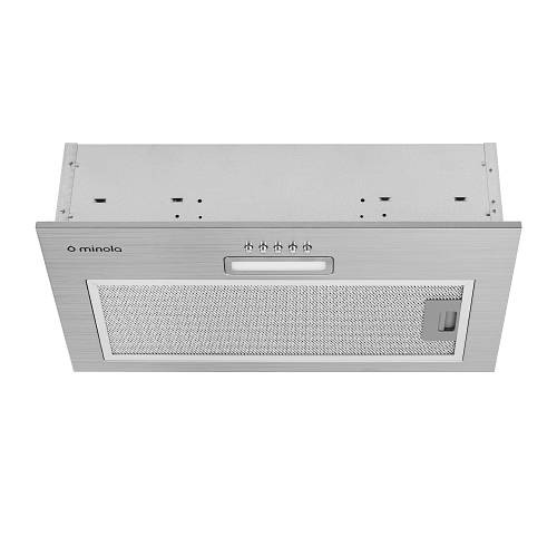 Встраиваемая в шкаф кухонная вытяжка Minola HBI 5025 I LED, нержавеющая ...