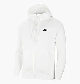 AllOriginal com ua Худі Nike Nsw Club Hoodie Fz White BV2645-100 РОЗМІРИ ЗАПИТУЙТЕ