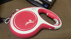 Рулетка Flexi New Comfort стрічка, L 8м/до 50 кг червоний