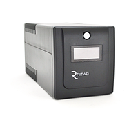 Источник бесперебойного питания Ritar RTP1000 (600W) Proxima-D, LCD, AVR, 3st, 4xSCHUKO socket, 2x12V7Ah