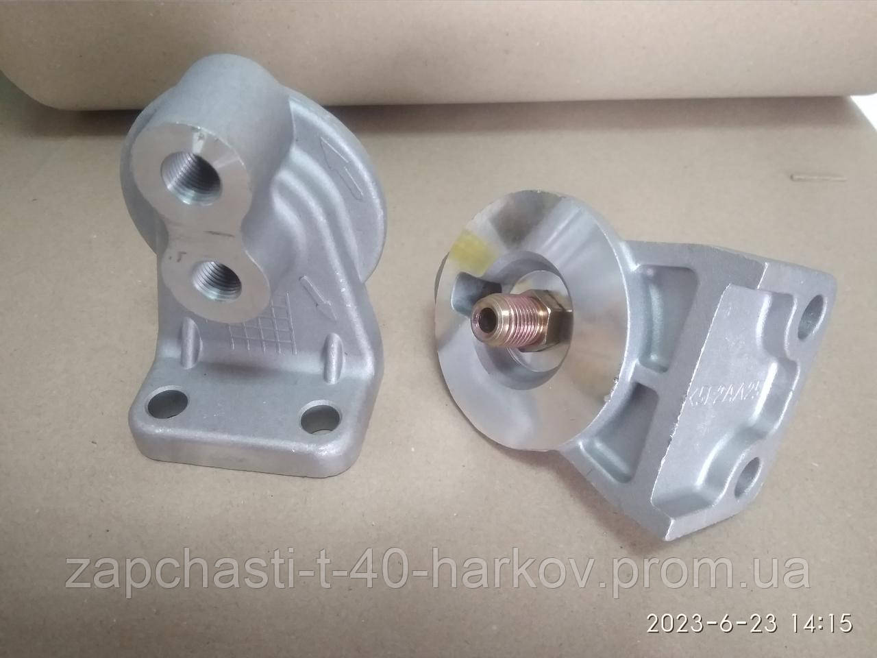 Корпус (кронштейн) фильтра тонкой очистки солярки МТЗ, Т-25 Т-40 ЮМЗ ...
