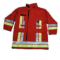 Бойовка куртка, пожежного st protect s.p.a., червоний, вогнетривкий, Швейцарія