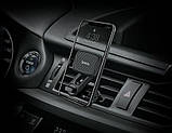Автотримач Hoco CA68 Sagittarius series double air Outlet magnetic car holder Black, фото 7
