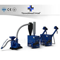 Кормоцех "Оптіма-1000 МАХ" з кормозмішувачами Вихорь-1000 і дробаркою Chopper 400/500/600