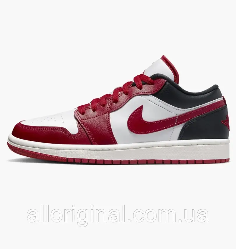 AllOriginal com ua Кросівки Nike Air Jordan 1 Low Red/Black Dc0774-160 РОЗМІРИ ЗАПИТУЙТЕ, фото 1