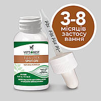 Краплі Vet's Best Flea&Tick Spot On  від бліх та кліщів для собак 17,7 мл (vb10472)