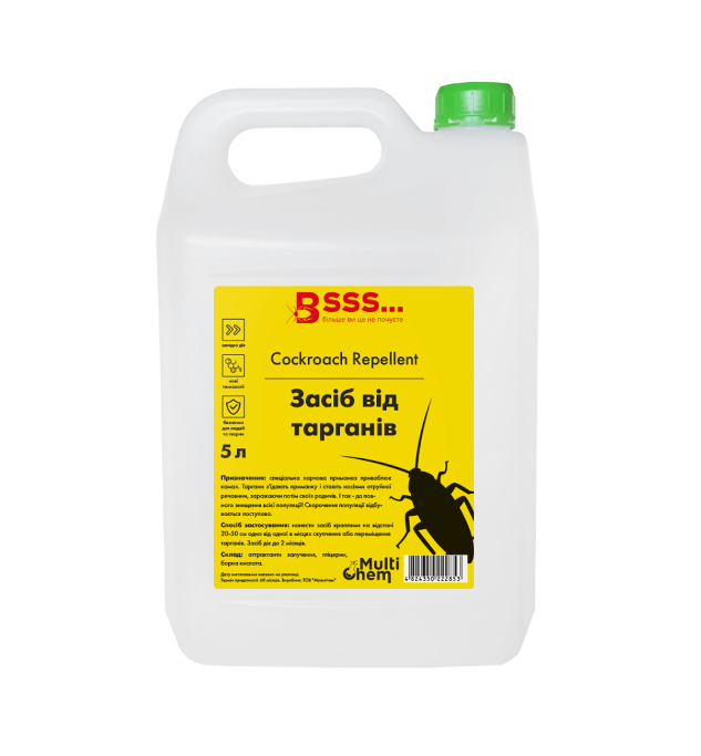 Засіб від тарганів Cockroach Repellent 5 л