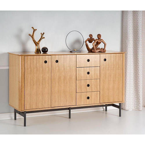 Купить Большой комод в стиле ретро дуб натуральный Halmar Smart KM-1 ...