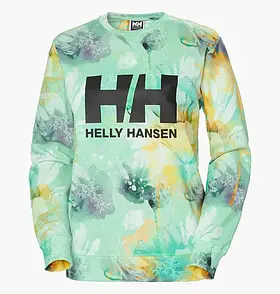 AllOriginal com ua Світшот Helly Hansen Logo Crew Sweat Esra Turquoise 34261-406 РОЗМІРИ ЗАПИТУЙТЕ