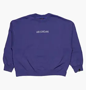 AllOriginal com ua Світшот Air Jordan Wordmark Fleece Crew Violet DV6469-514 РОЗМІРИ ЗАПИТУЙТЕ